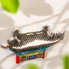 Taihe Yuanqi Fang Spring Edition fridge Magnets: Ancient buildings with a touch of spring charm. Source factory with abundant stock and favorable wholesale prices Item Picture